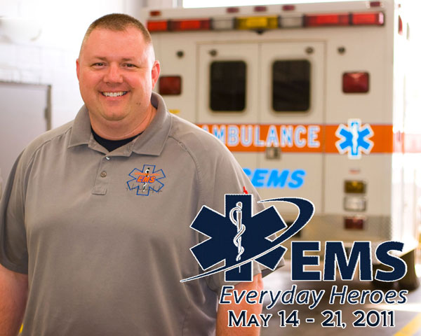 EMS worker Russell